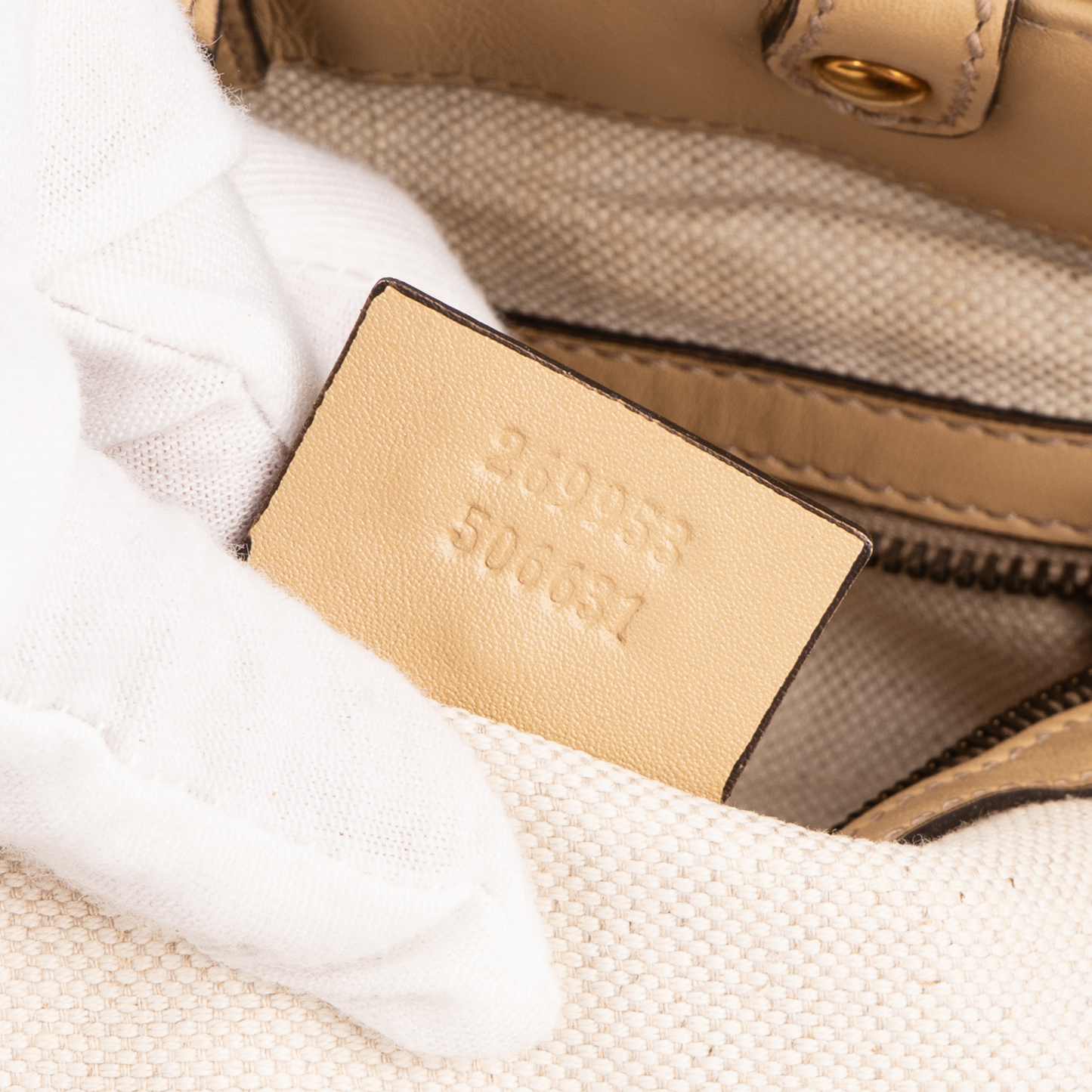 Gucci GG Monogram Scarlett Leather Shoulder Bag