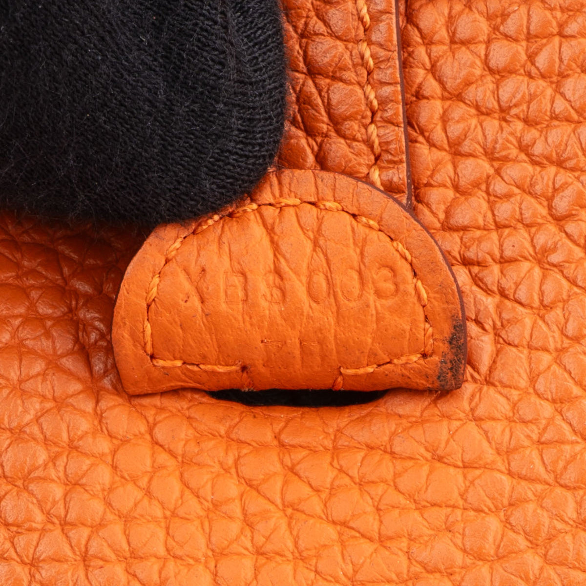 Hermès Evelyne 16 aus orangem Clemence-Leder – Ansicht 12