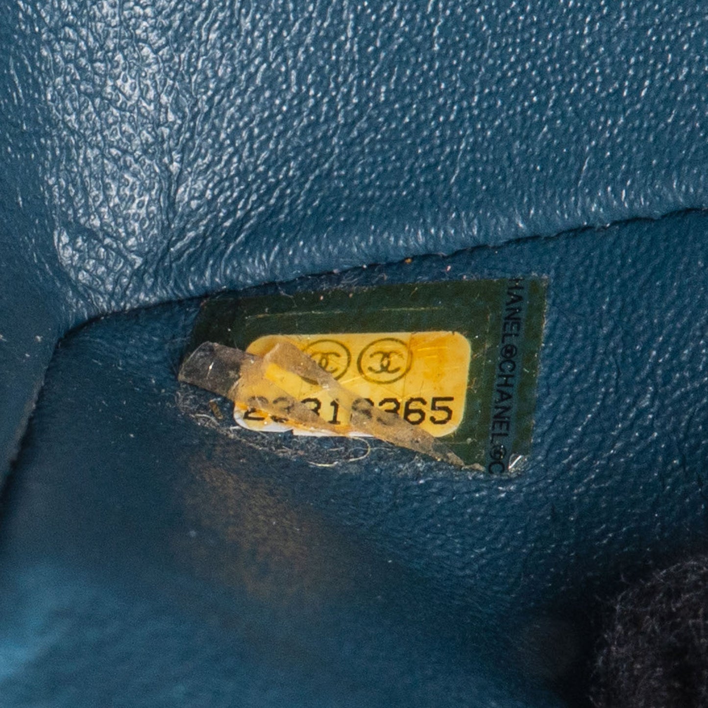 Chanel Denim Quilted Tweed Medium Double Flap Crossbody Bag