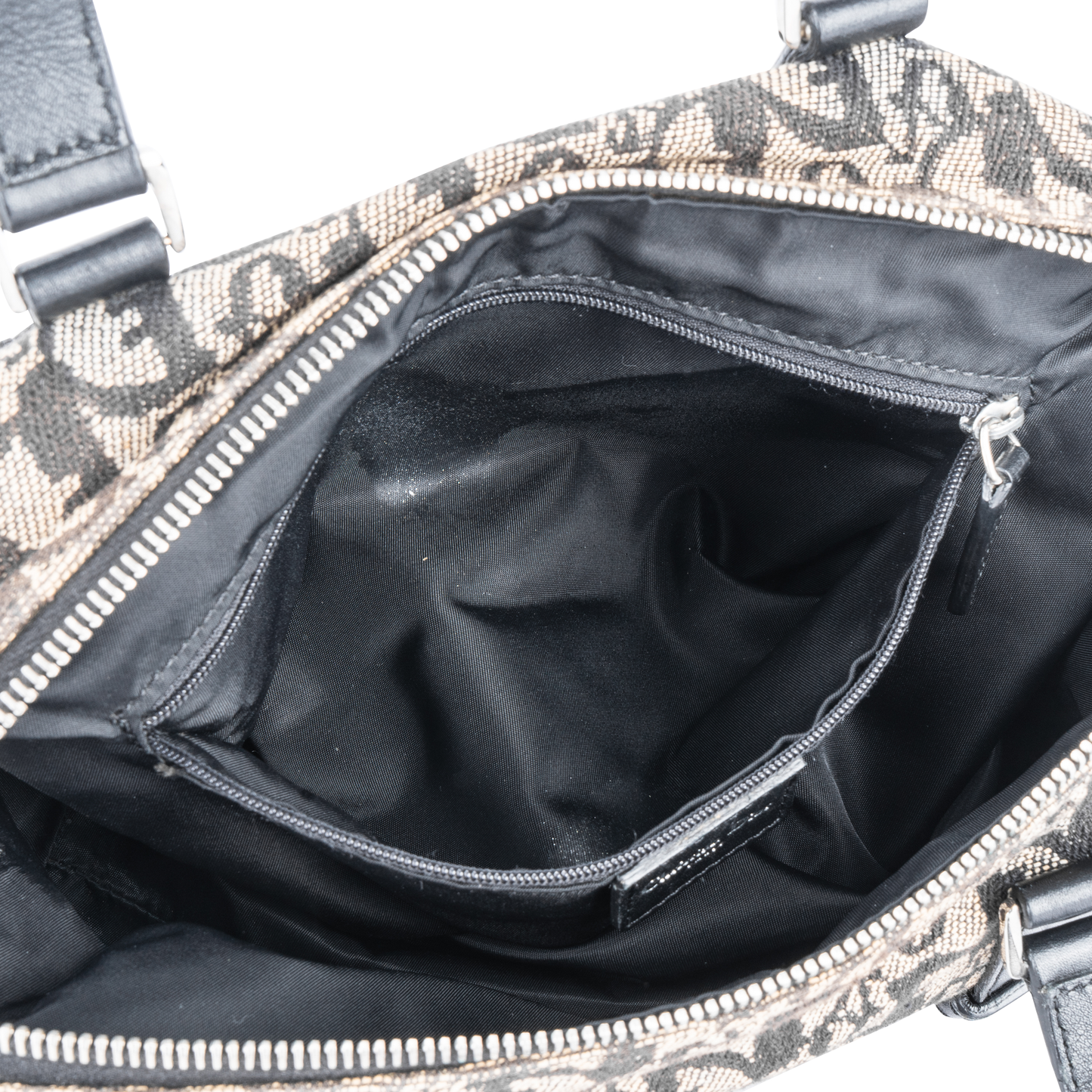 Christian Dior Charms Boston Monogram Shoulder Bag