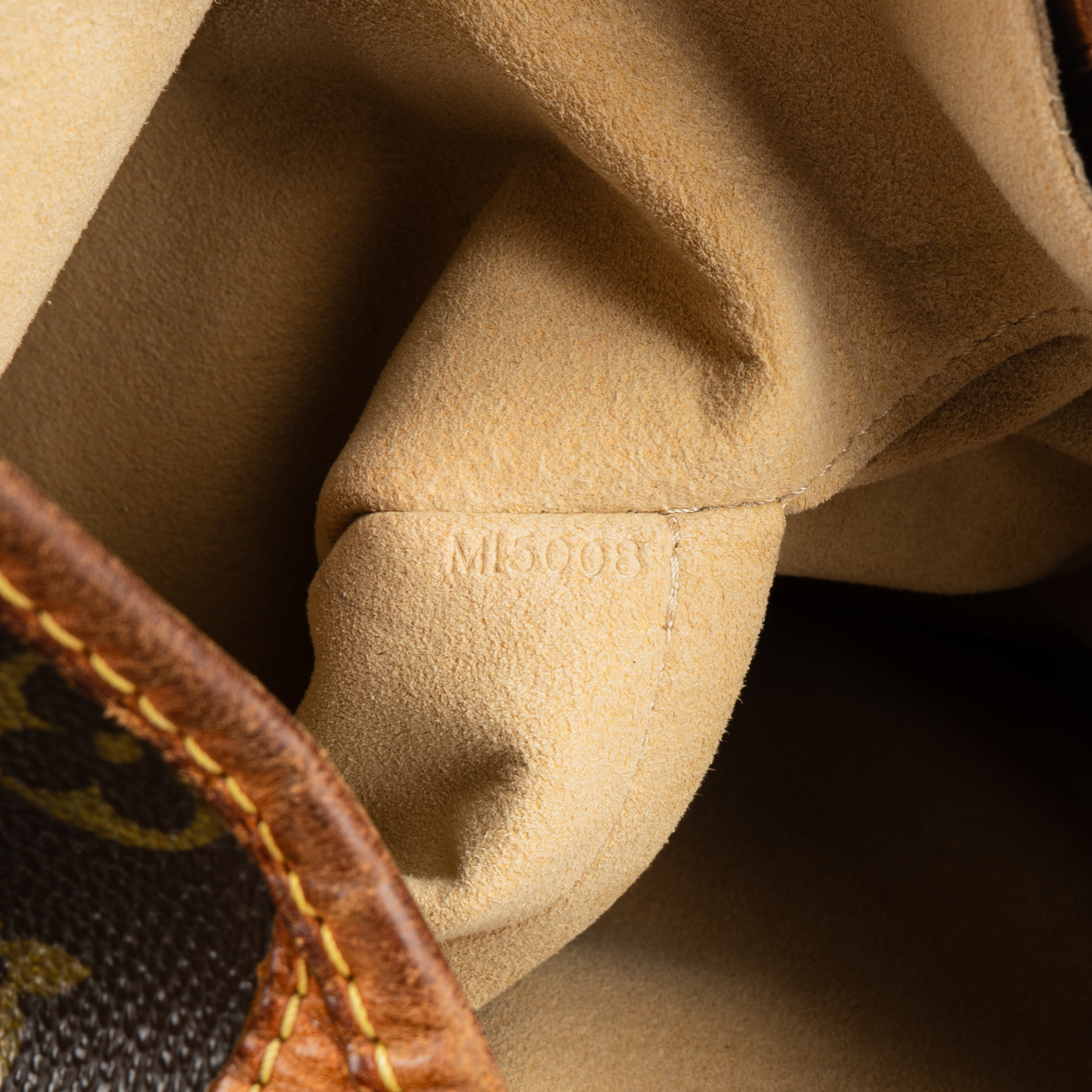 Louis Vuitton Canvas Monogram Galliera PM Shoulder Bag