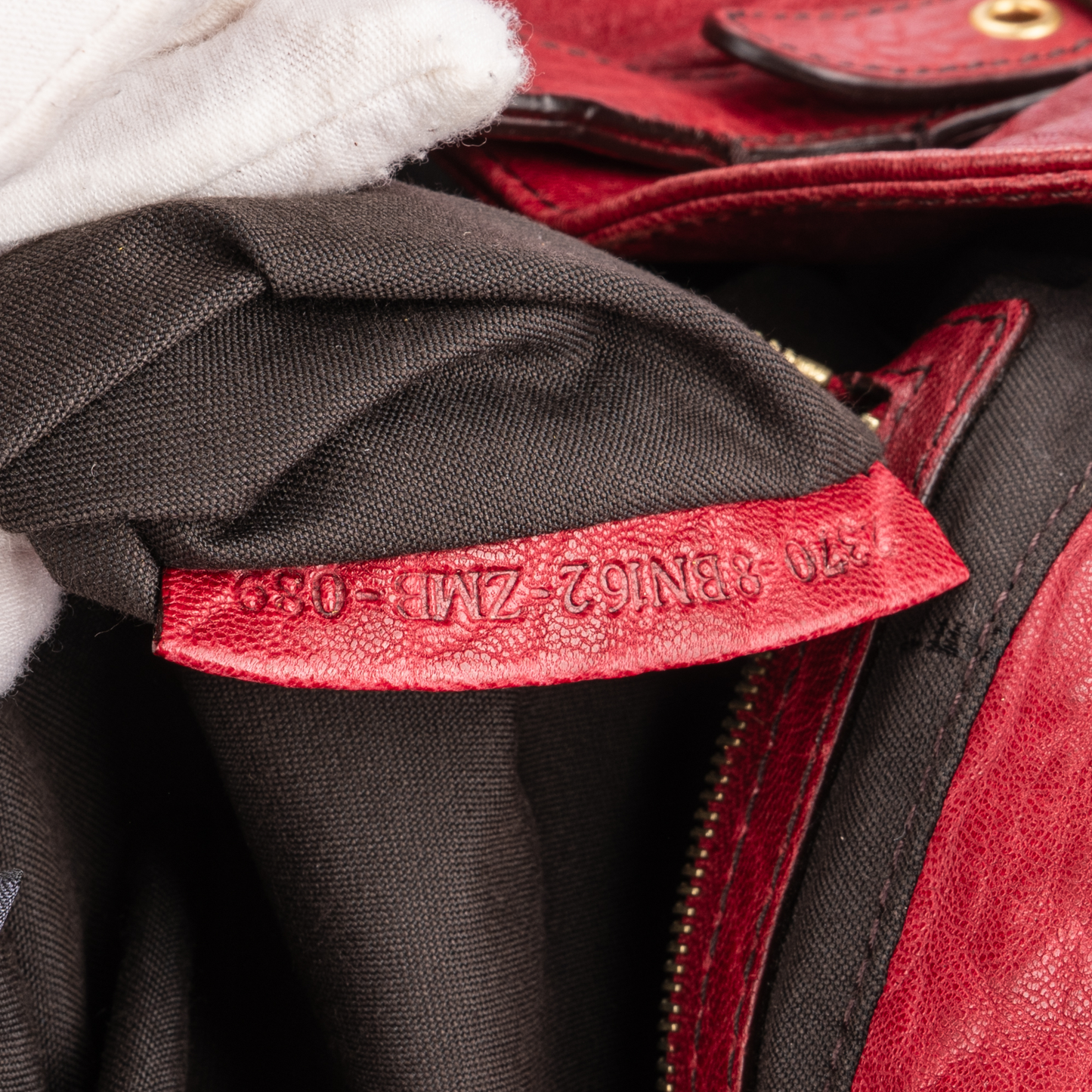 Fendi Zucca Monogram De Jour Shoulder Bag