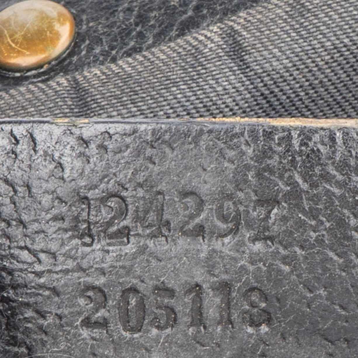 Gucci GG Monogram Bamboo Handbag