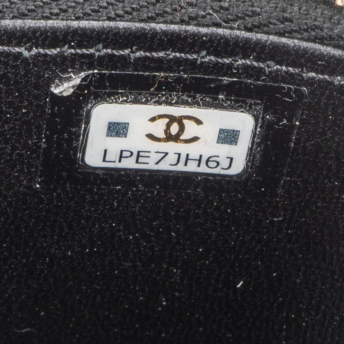 Chanel Quilted Lambskin Mini CC Charmy Vanity Handbag