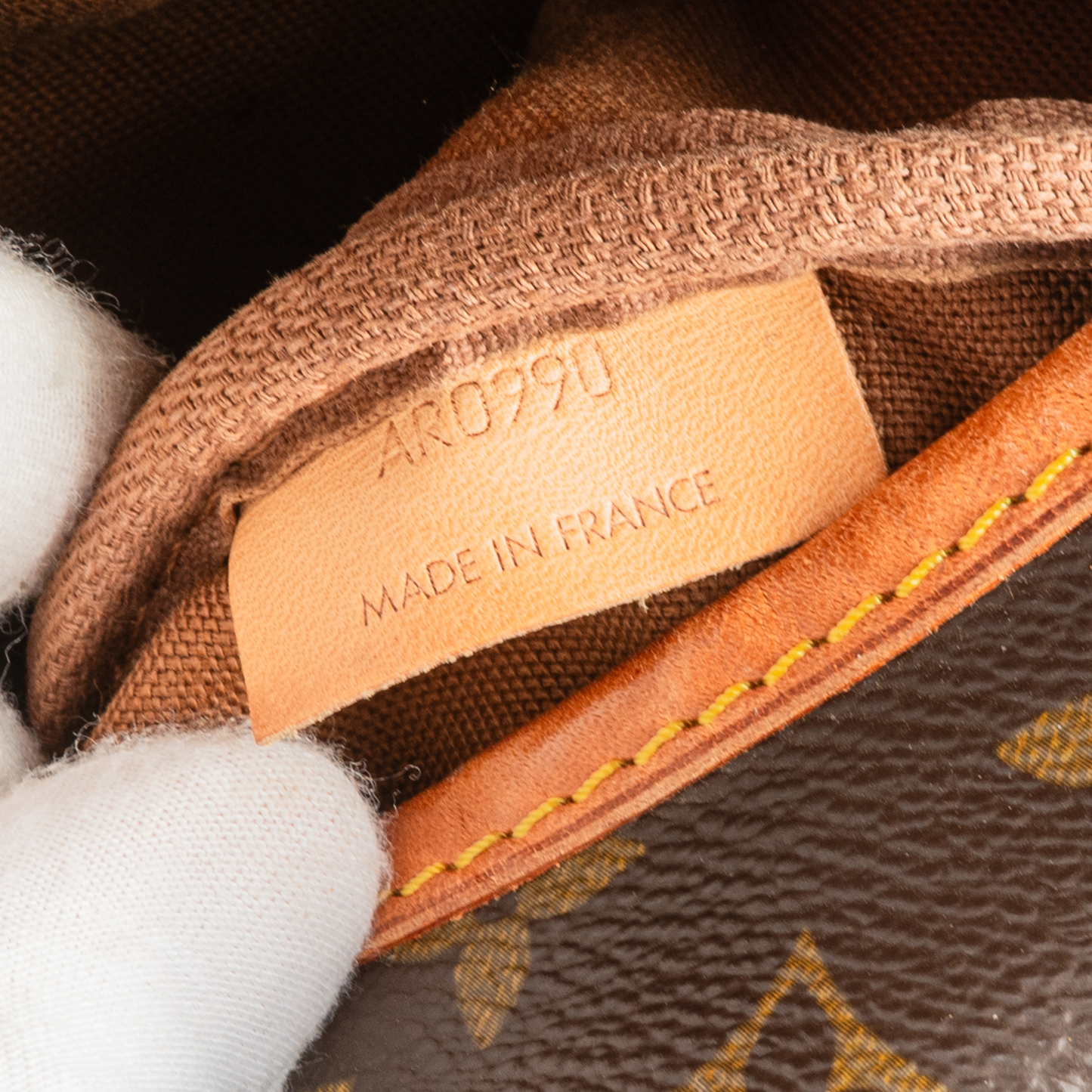 Louis Vuitton Canvas Monogram Saumur 30 Crossbody Bag