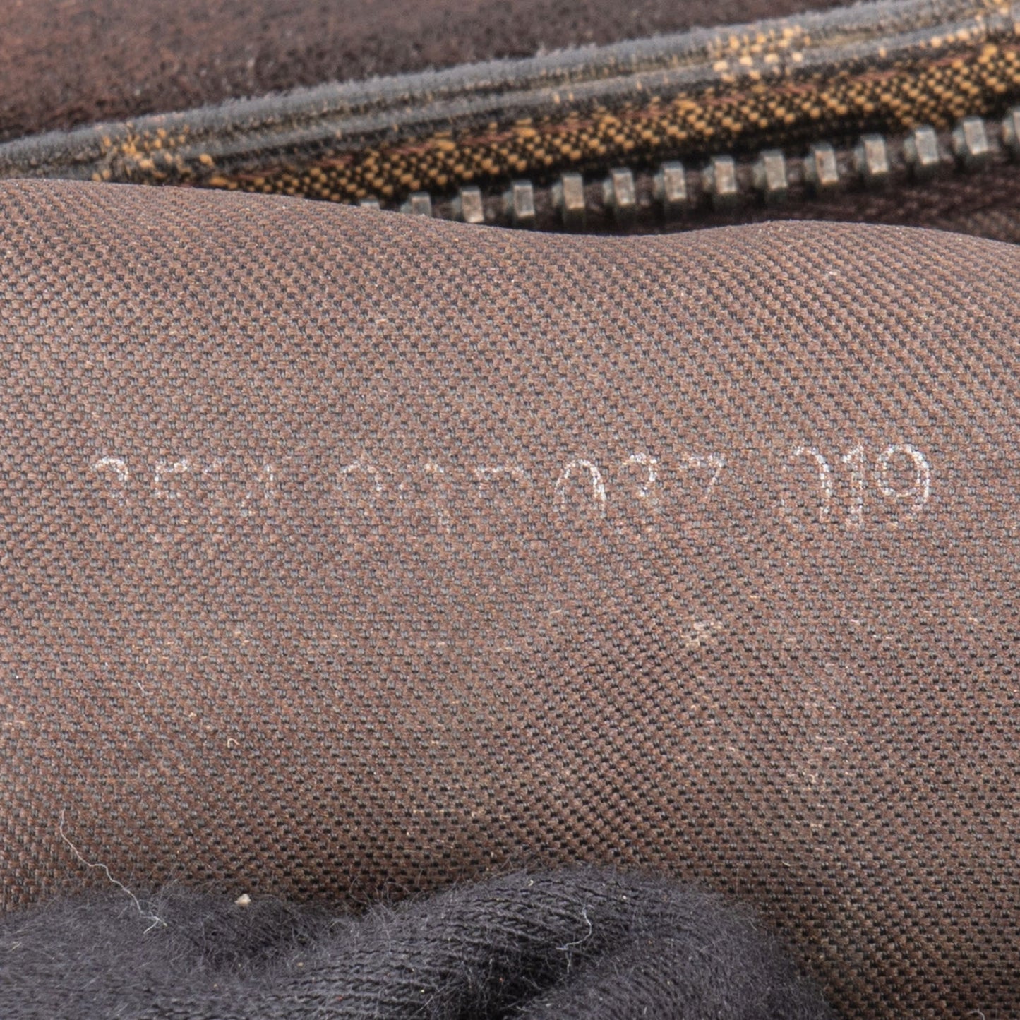 Fendi FF Monogram Baguette Buckle Shoulder Bag