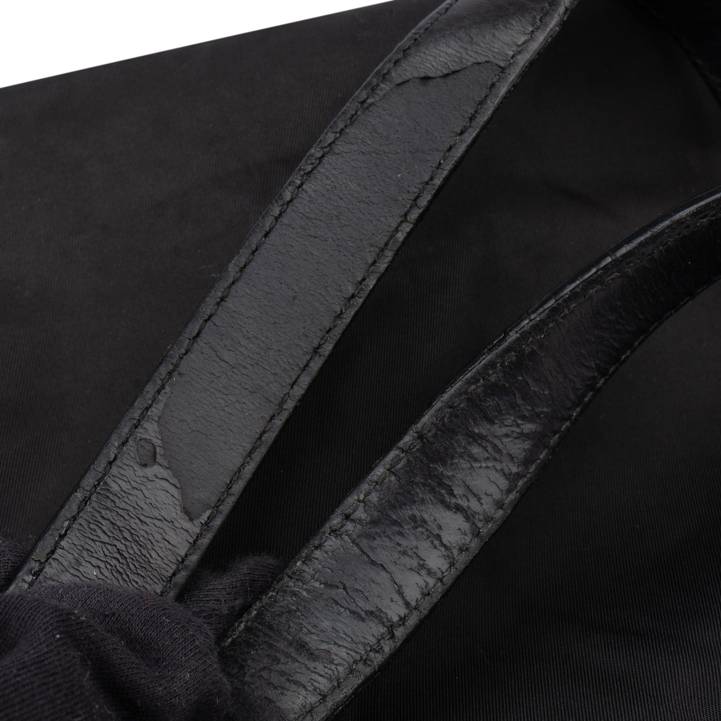 Prada Black Nylon Milano Handbag