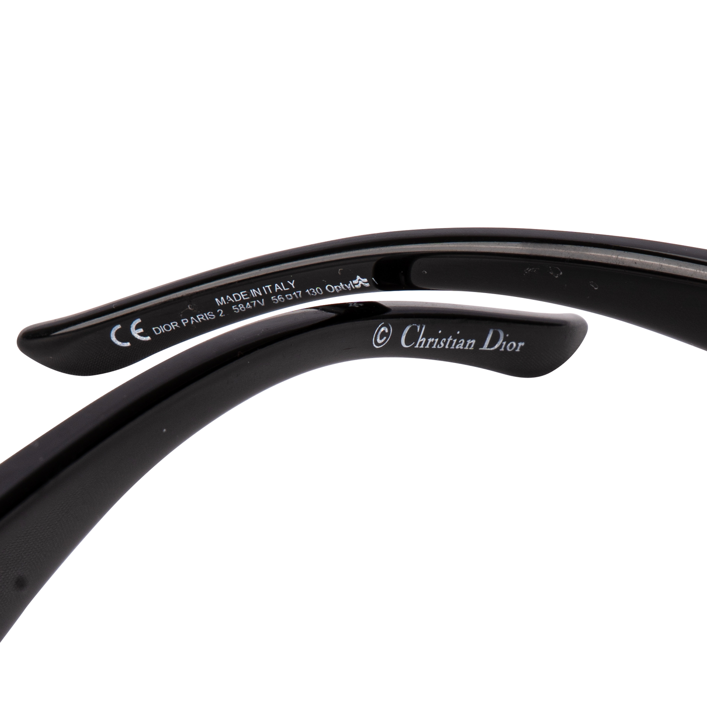 Christian Dior Logo Sunglasses Black
