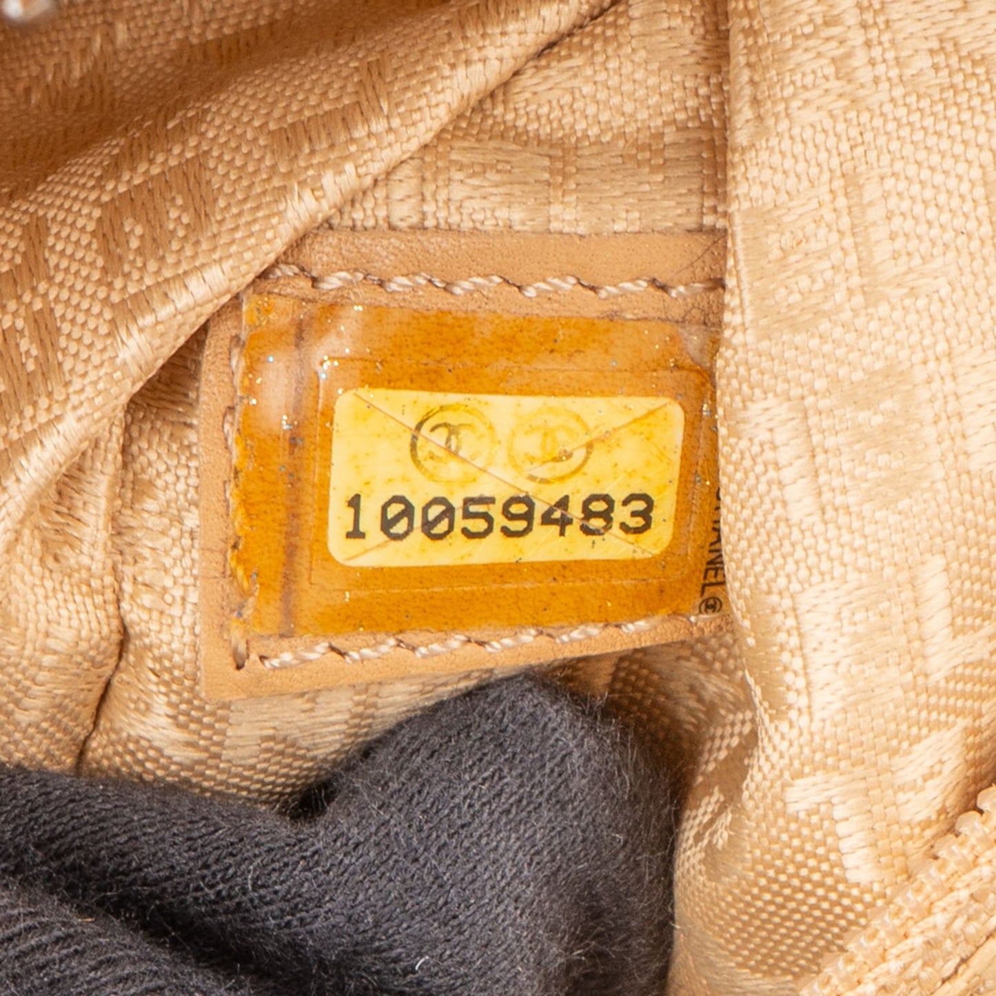 Chanel Caviar Leather Chocolate Bar Shoulder Bag