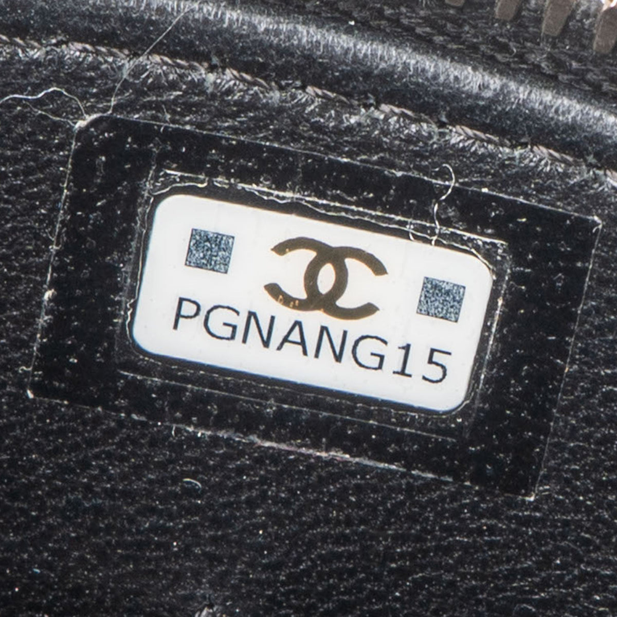 Chanel Quilted Lambskin Mini Vanity Crossbody Bag