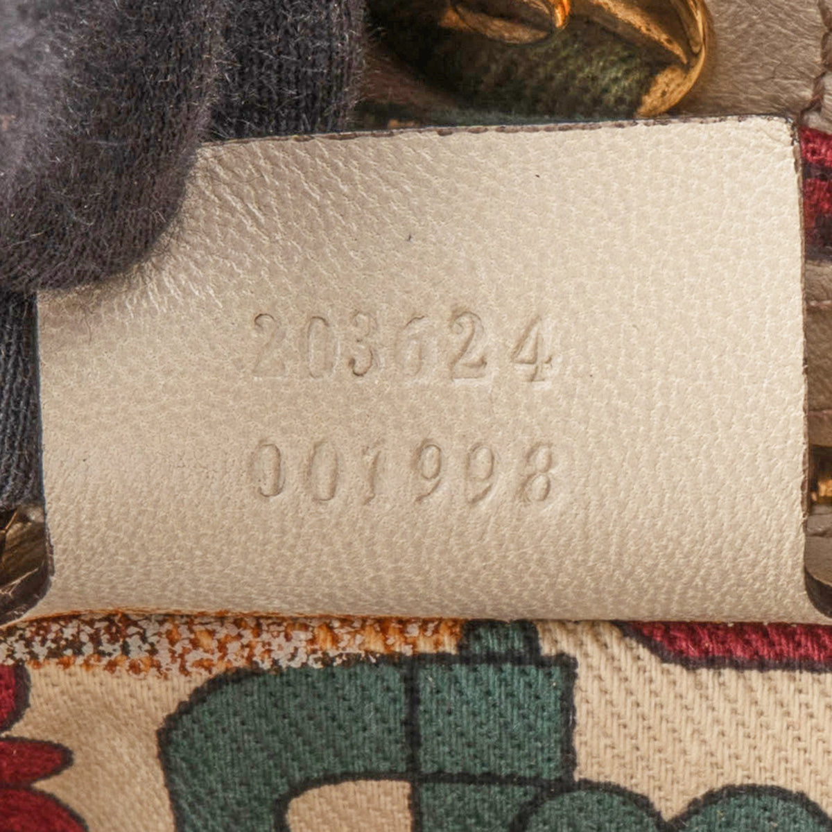 Gucci GG Leather Monogram Palham Handbag
