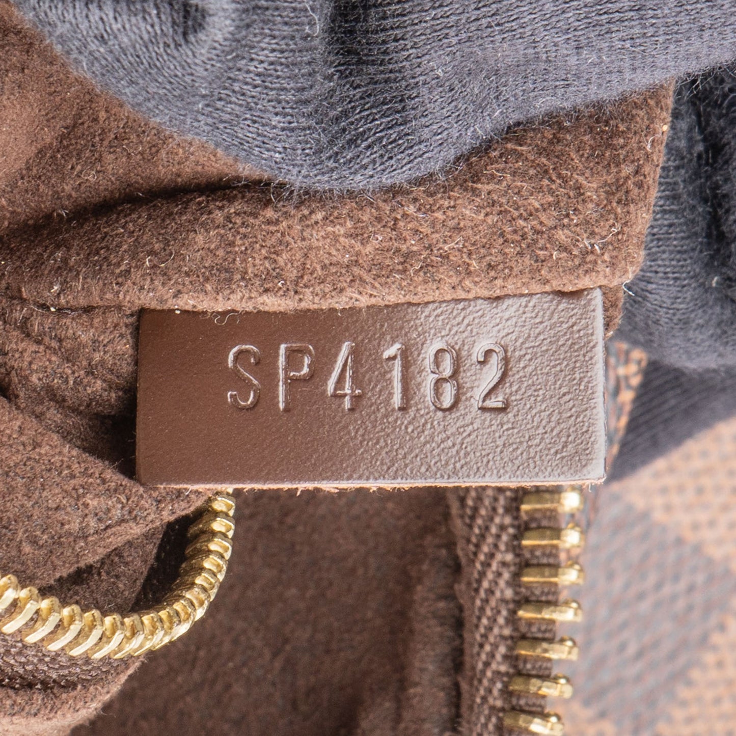 Louis Vuitton Damier Ebene Monogram Portobello PM Handbag