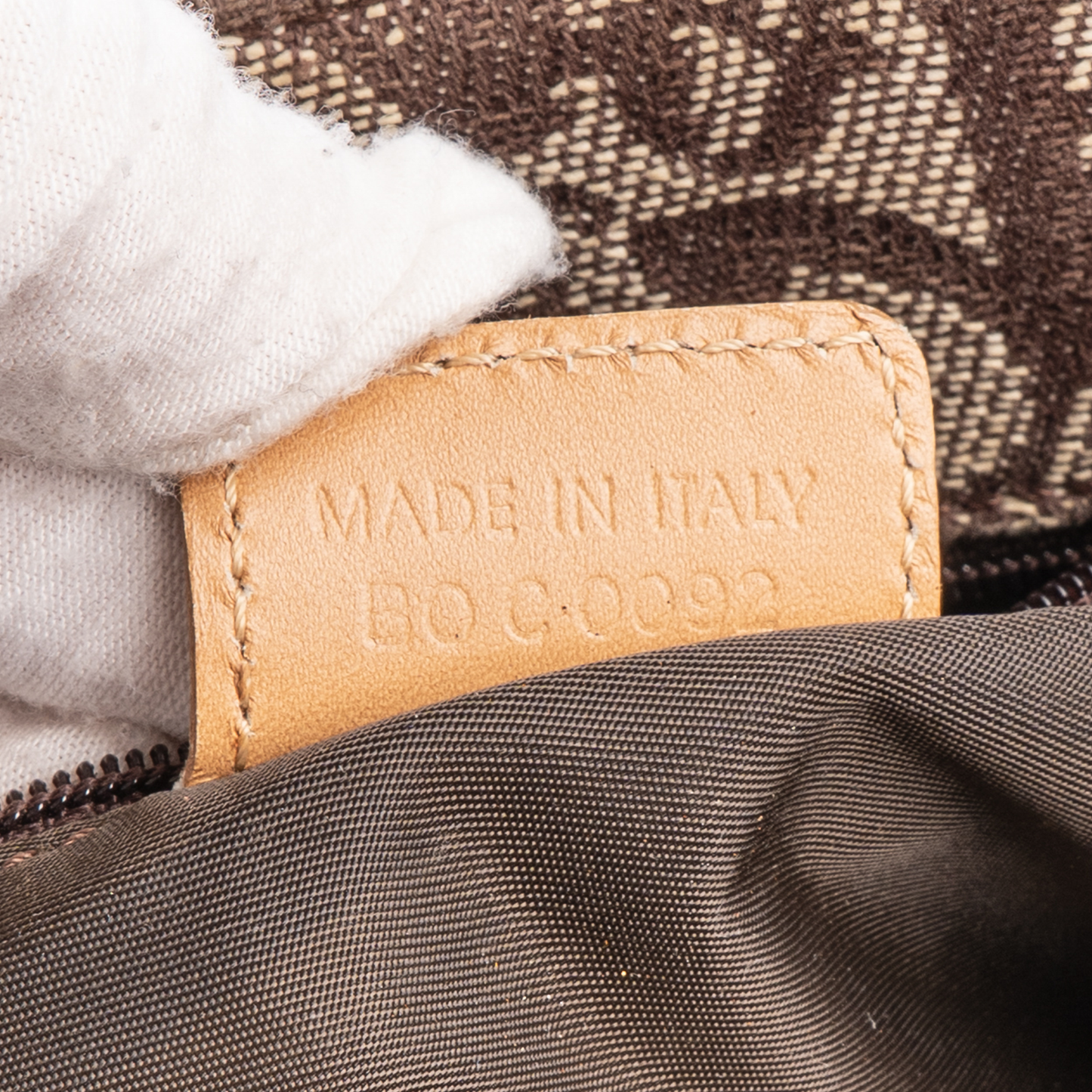 Christian Dior Trotter Monogram Handbag