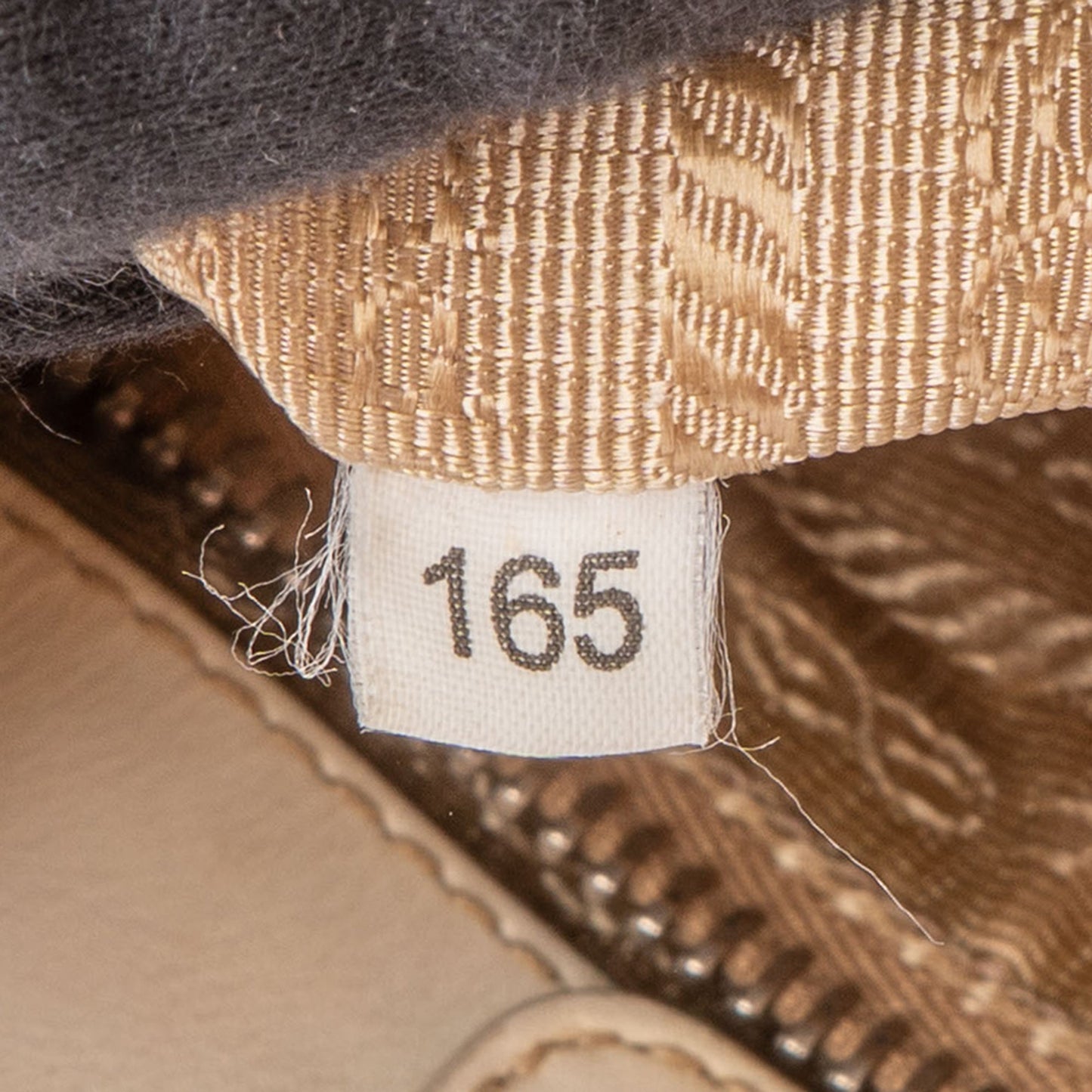 Prada Classic Jacquard Triangle Handbag