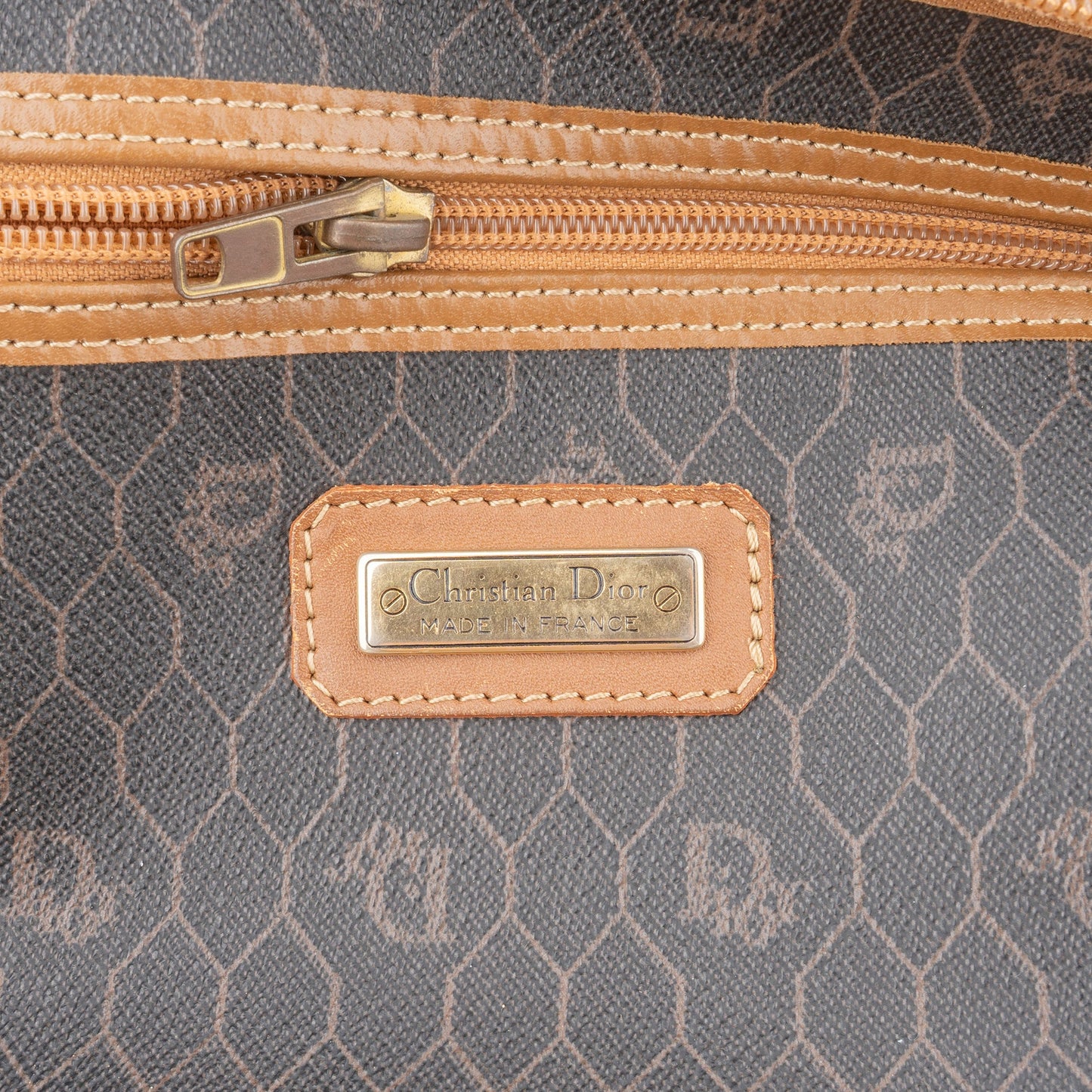Christian Dior Honeycomb Monogram 45 Duffle Bag
