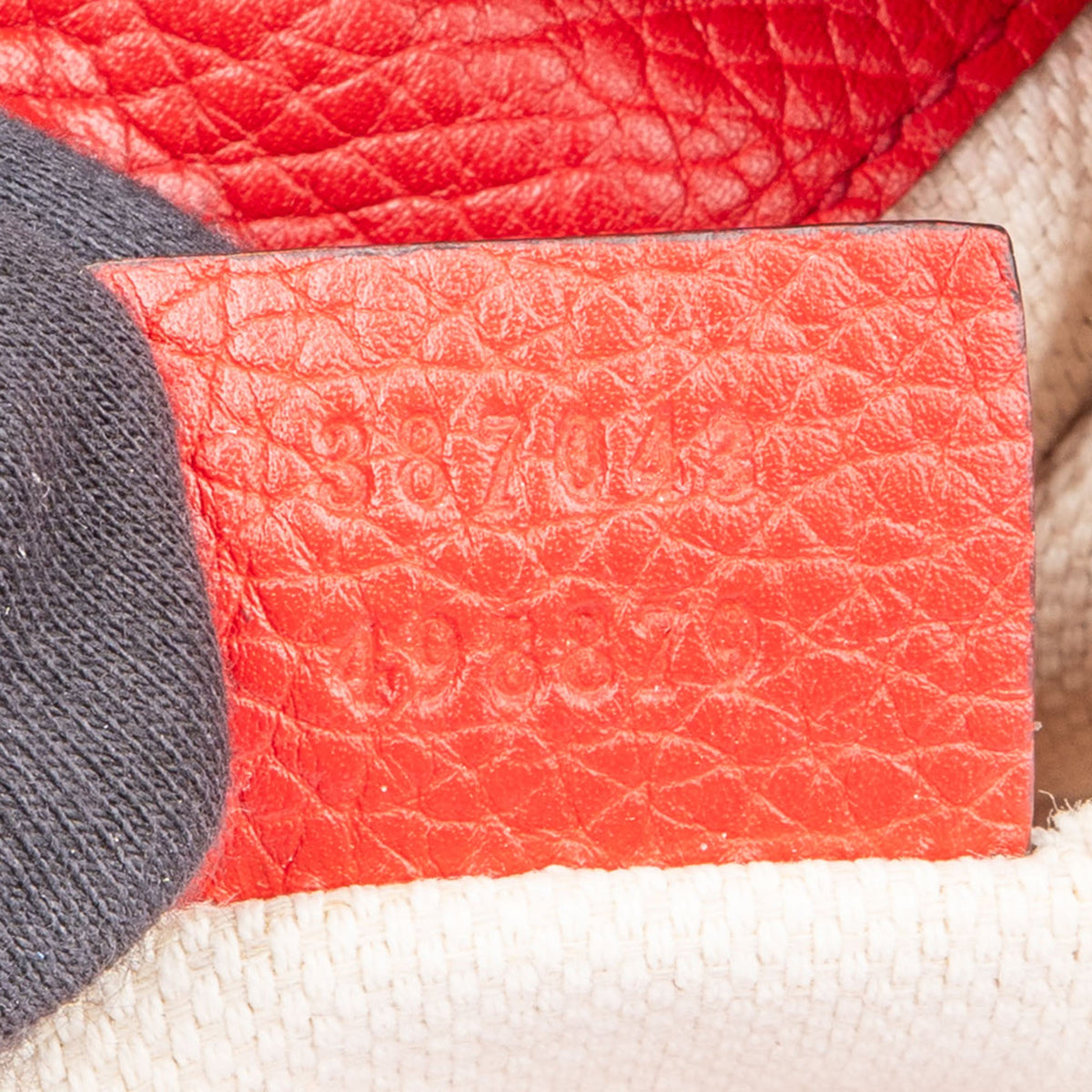 Gucci Rosso Leather GG Soho Crossbody Bag