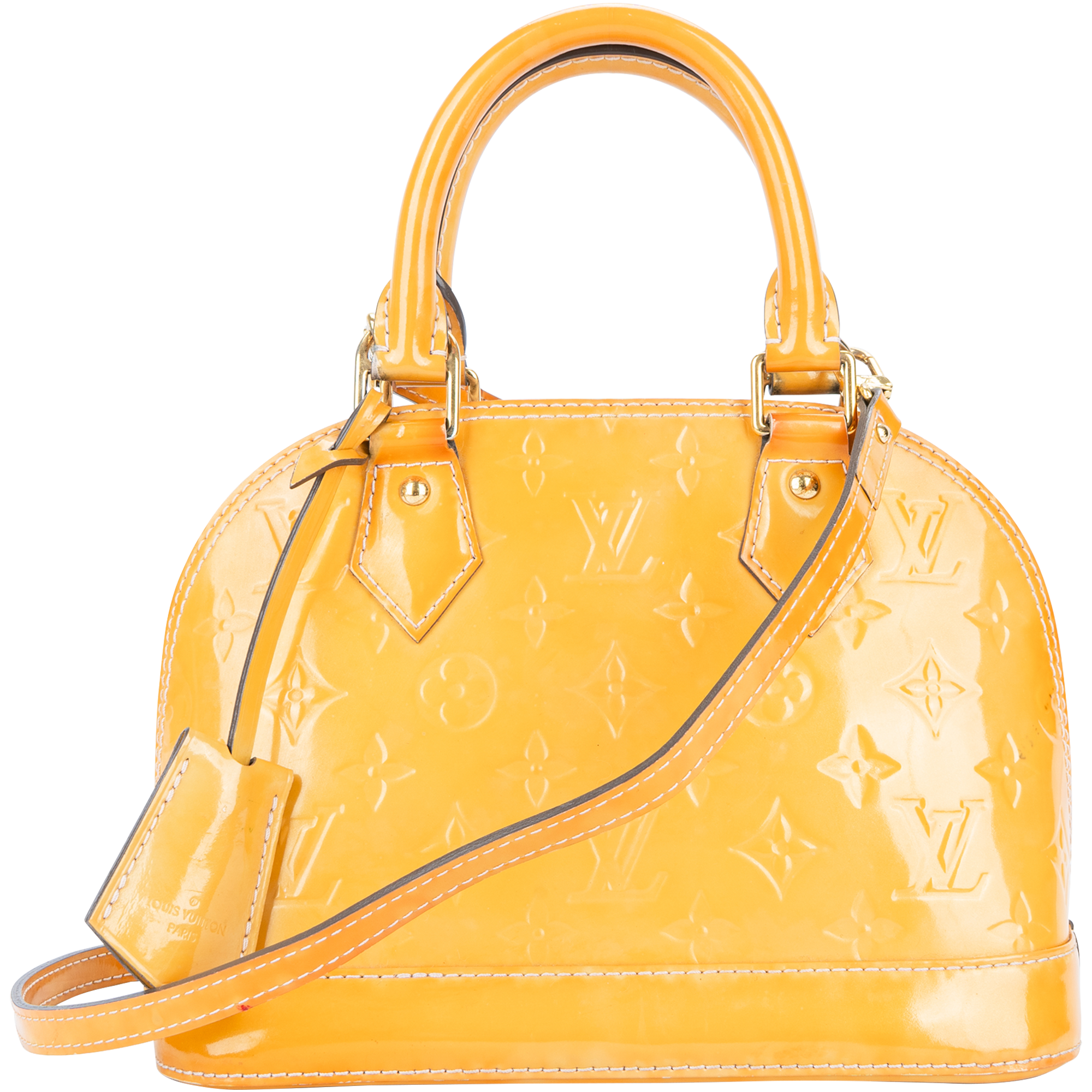 Louis Vuitton Vernis Monogram Alma BB Handbag – vintage on friday
