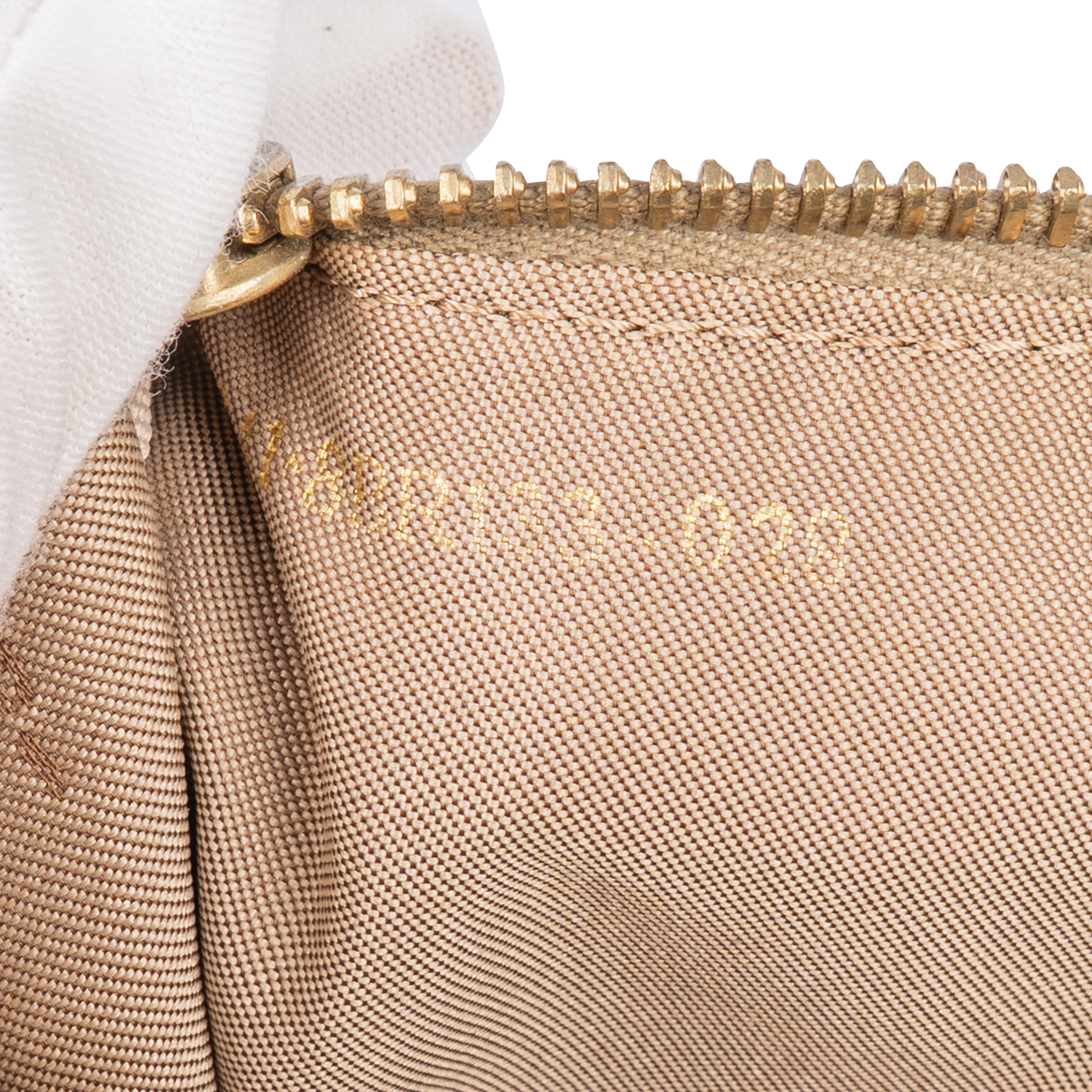 Fendi Zucchino Monogram Pochette Shoulder Bag