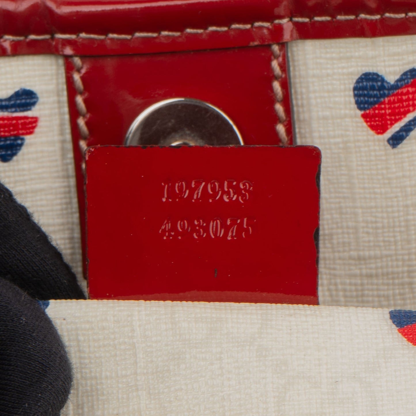 Gucci GG Monogram Hearts Handbag