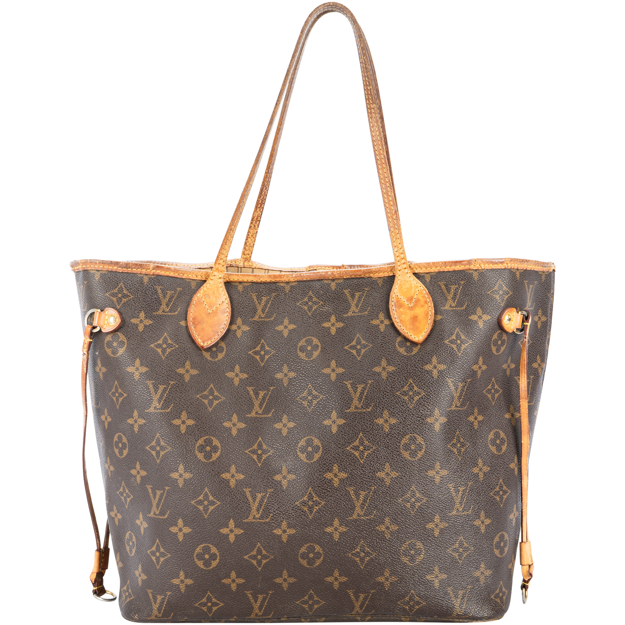 Louis Vuitton Canvas Monogram Neverfull MM Shopper Bag โ vintage