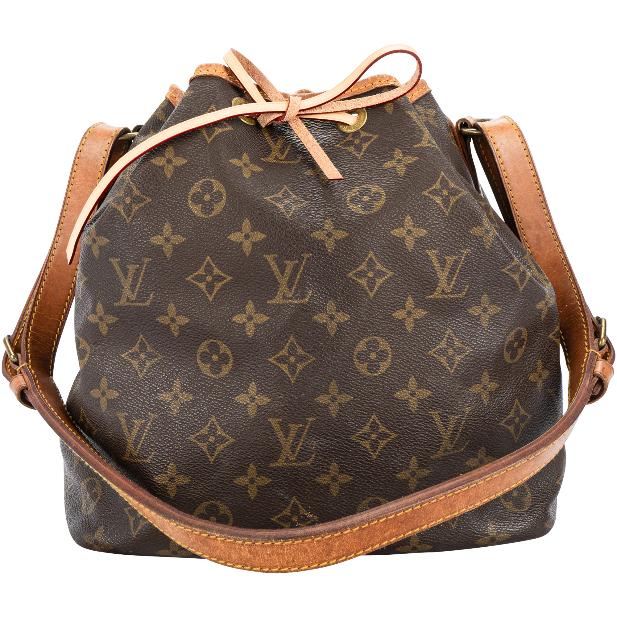 Louis Vuitton Canvas Monogram Sac Noe Petit Shoulder Bag – vintage