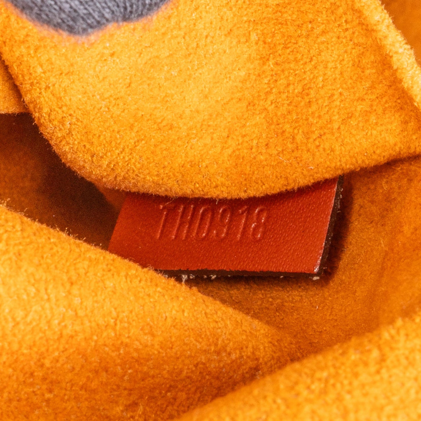 Louis Vuitton Cognac Epi Leather Sablon Handbag