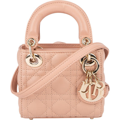 Christian Dior Micro Lady Dior Crossbody Handtasche