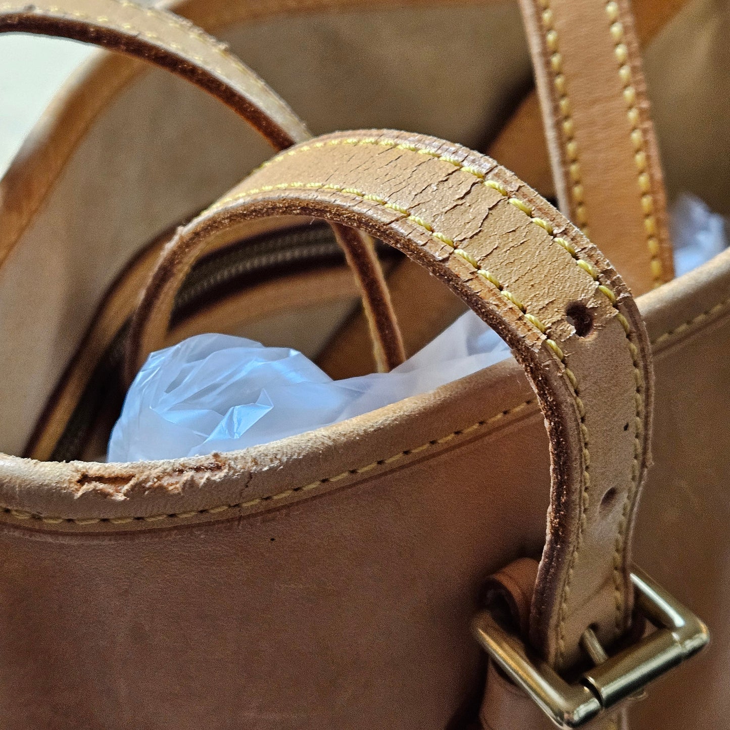 Louis Vuitton Limited Nr. 5 Nomade Leather Mare Bucket Bag PM Handbag