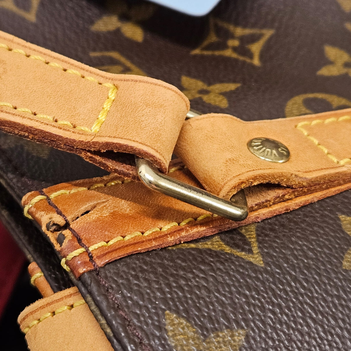 Louis Vuitton Monogram Canvas Sac Shopping Shoulder Bag