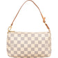 Louis Vuitton Monogram Damier Azur Canvas Pochette Accessoires Handbag