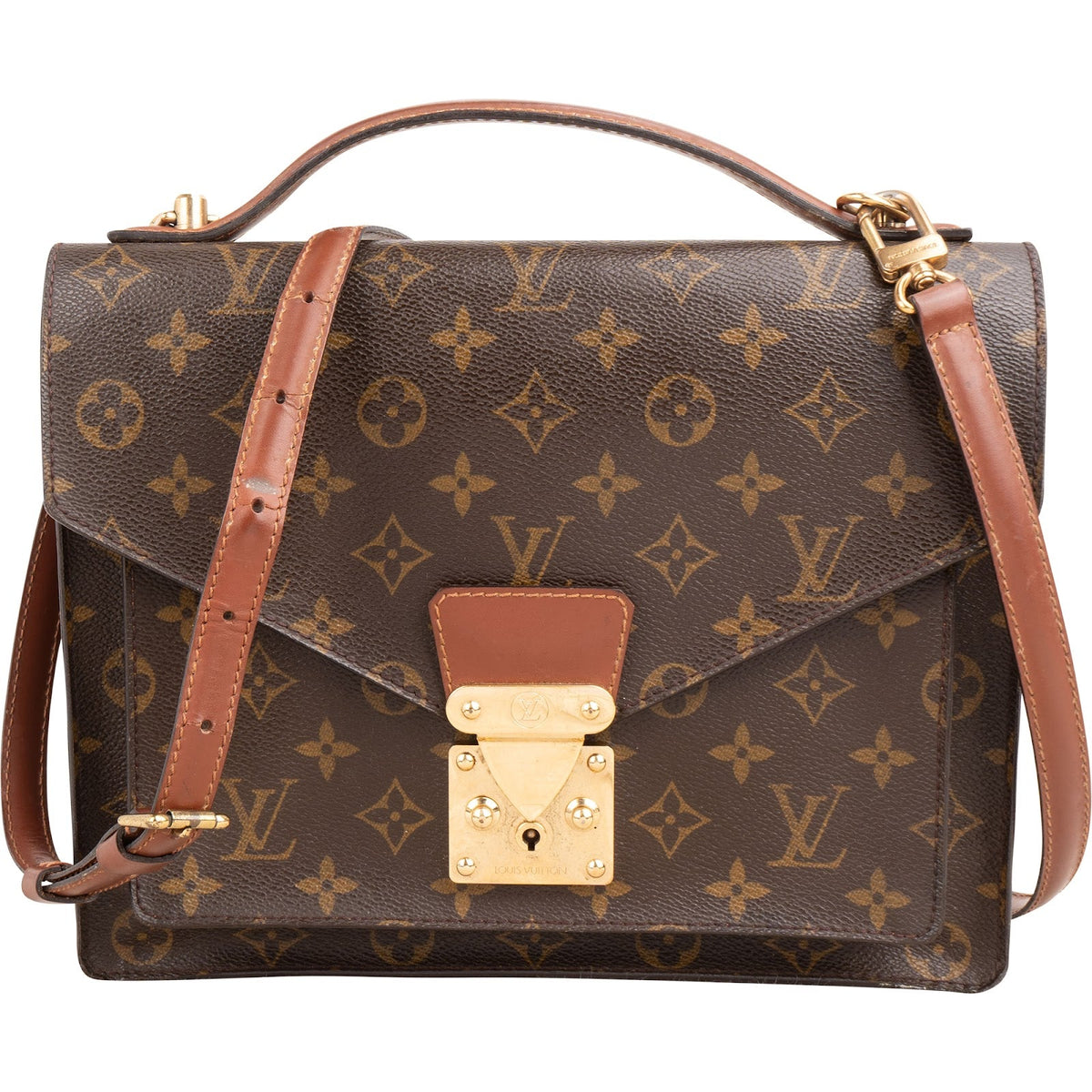 Louis Vuitton Monceau aus Monogram Canvas – Vorderansicht