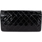 Chanel Quilted Patent Leather CC Crossbody Bag