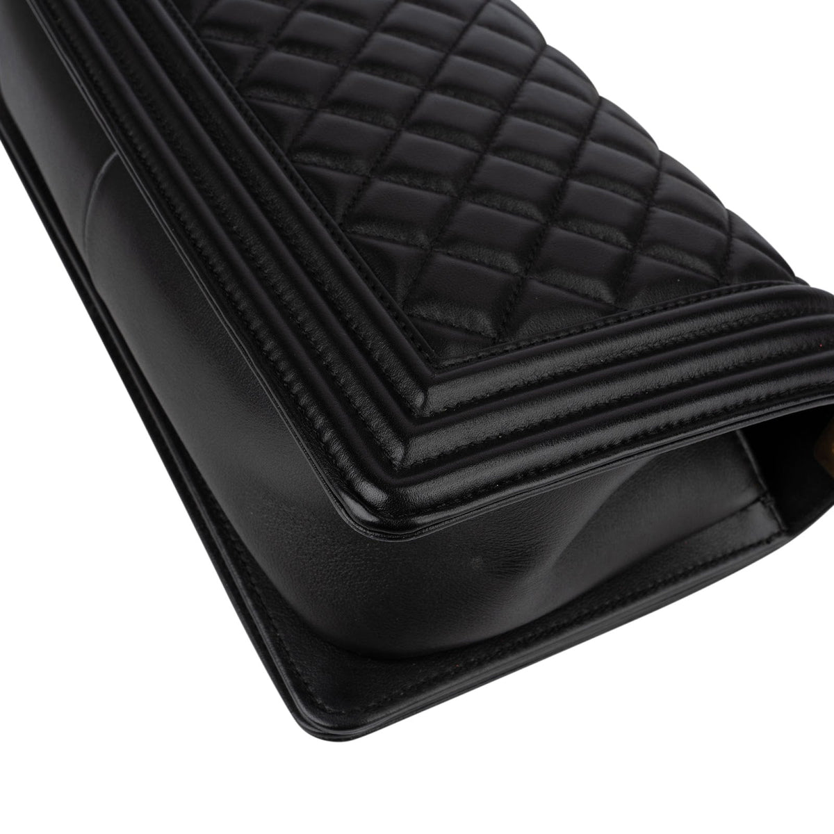 Chanel Quilted Lambskin Medium Boy Crossbody Bag