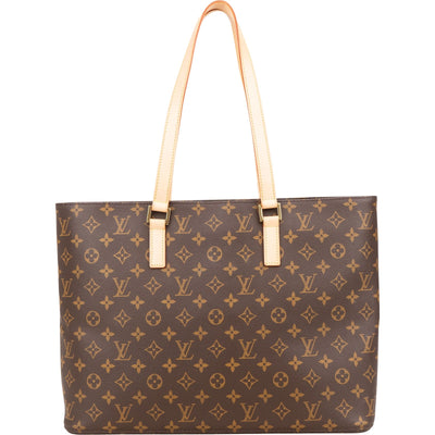 Louis Vuitton Monogram Canvas Luco Tote Shoulder Bag