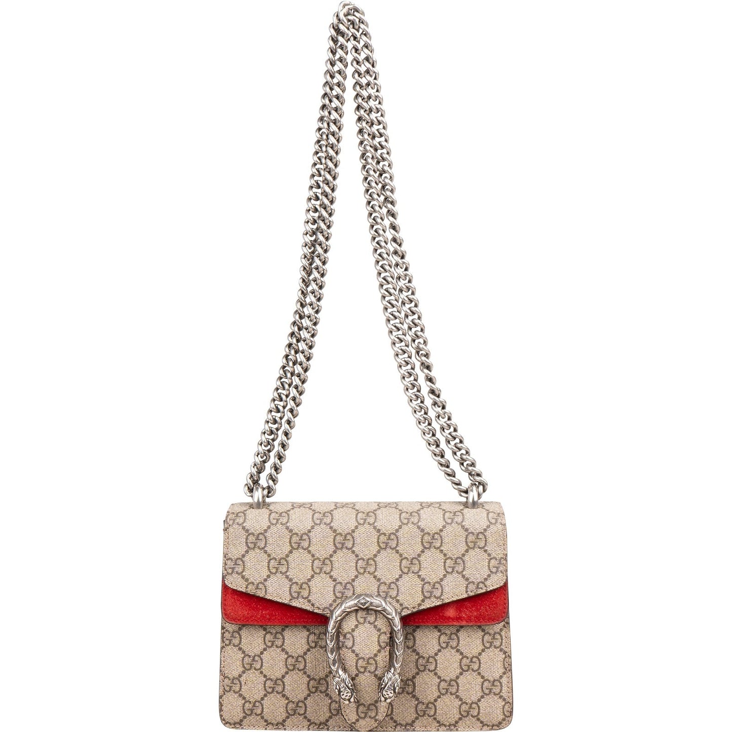 Gucci Monogram GG Supreme Dionysus Shoulder Crossbody Bag