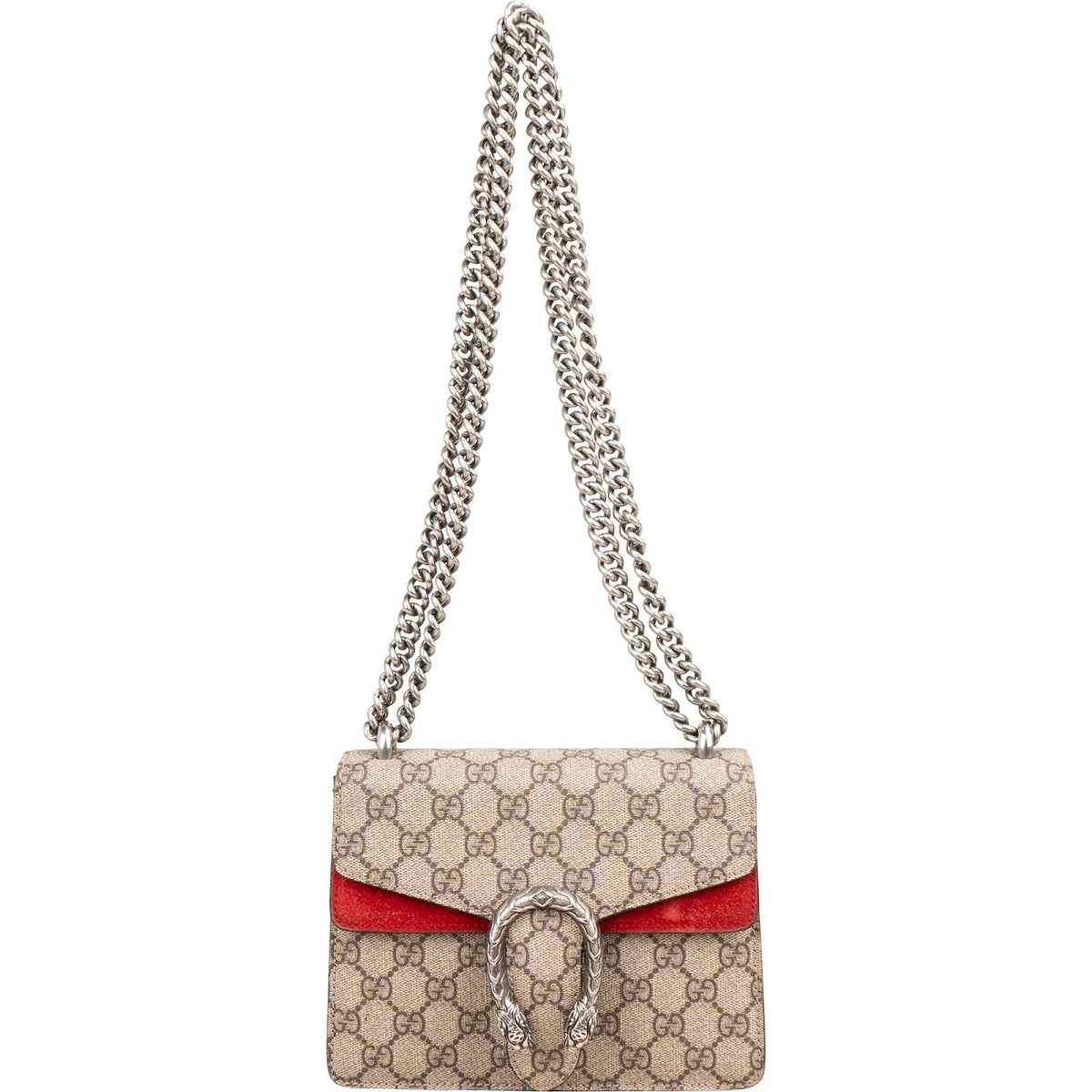Gucci Monogram GG Supreme Dionysus Shoulder Crossbody Bag