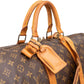 Louis Vuitton Monogram Canvas Keepall 50 Bandoulière Travel Bag