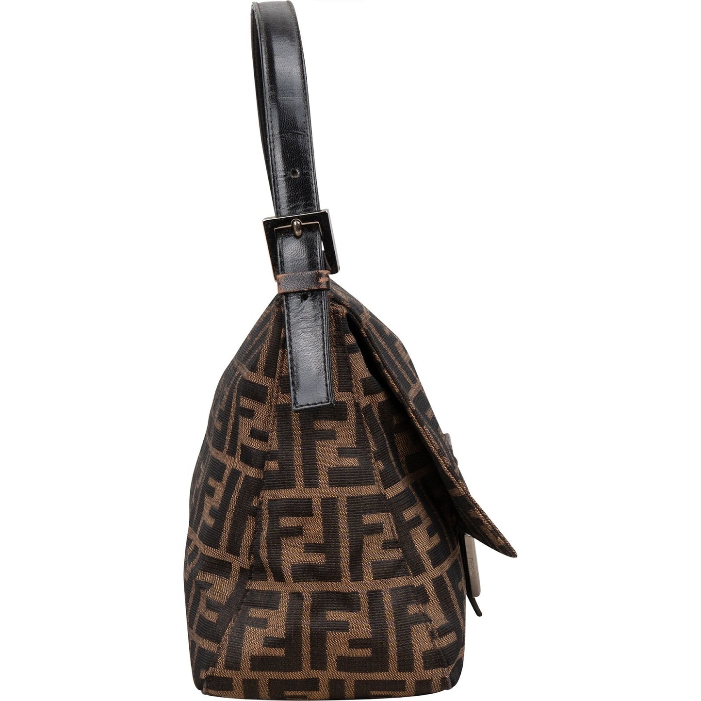 Fendi Monogram FF Mamma Baguette Shoulder Bag