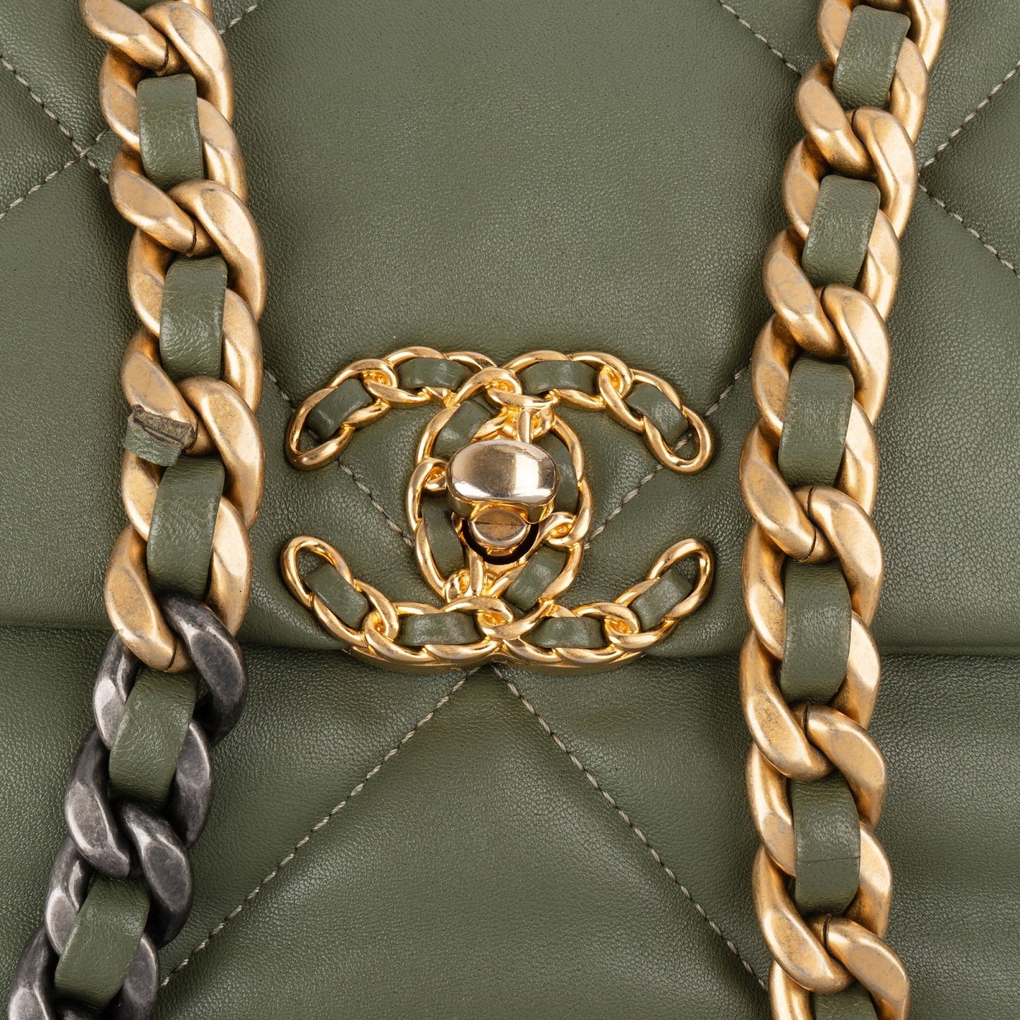 Chanel 19 Quilted Lambskin Single Flap Crossbody Bag