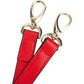 Crossbody Schulterriemen - Rot (Mittelbreit / Verstellbar)