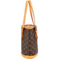 Louis Vuitton Monogram Canvas Bucket PM Shoulder Bag