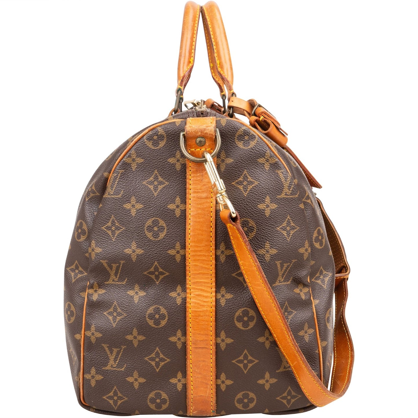 Louis Vuitton Monogram Canvas Keepall 50 Bandoulière Travel Bag