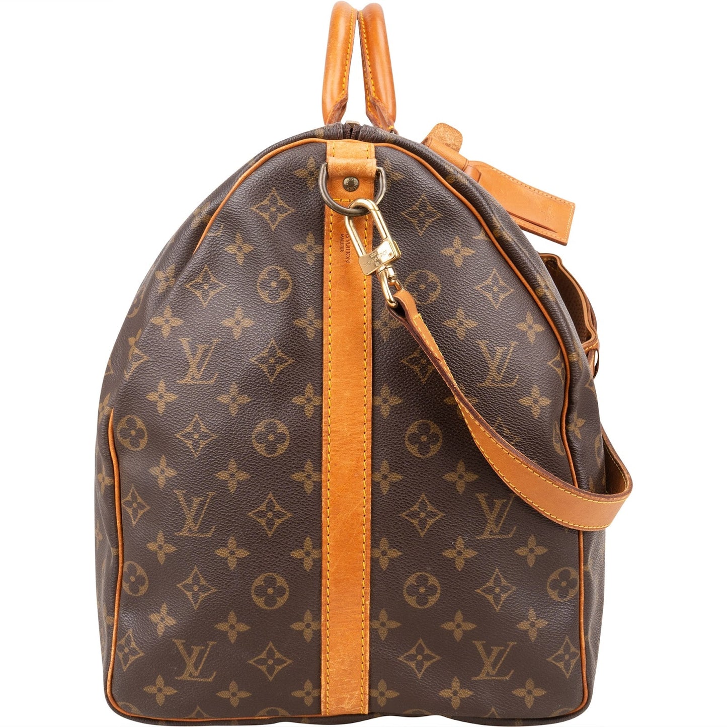 Louis Vuitton Monogram Canvas Keepall 60 Bandoulière Travel Bag