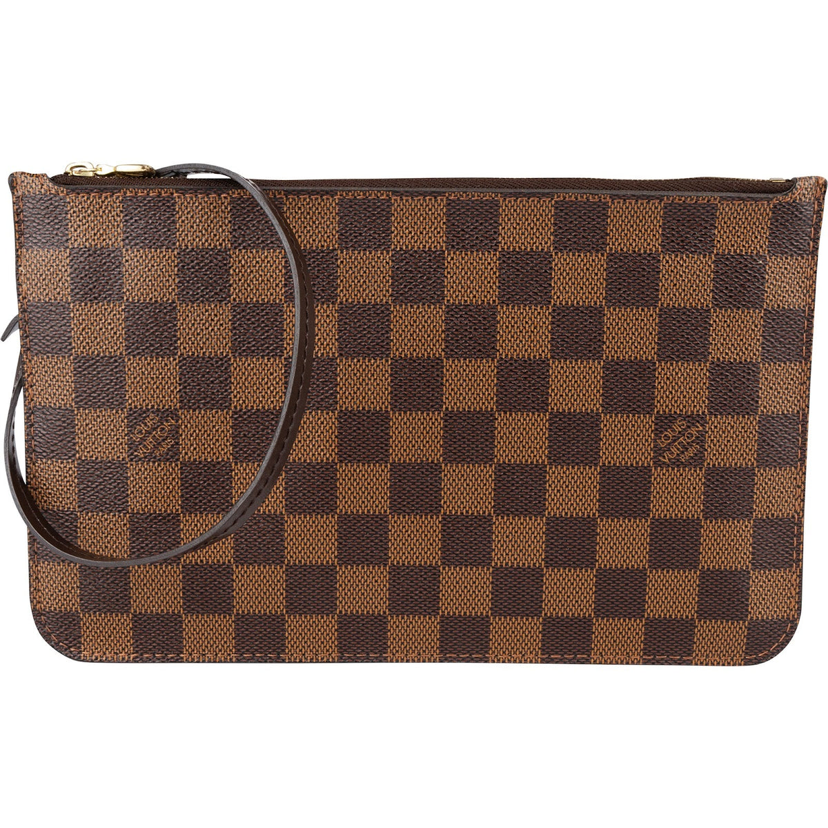 Louis Vuitton Monogram Damier Ebene Canvas Neverfull PM Pochette Accessoires Clutch