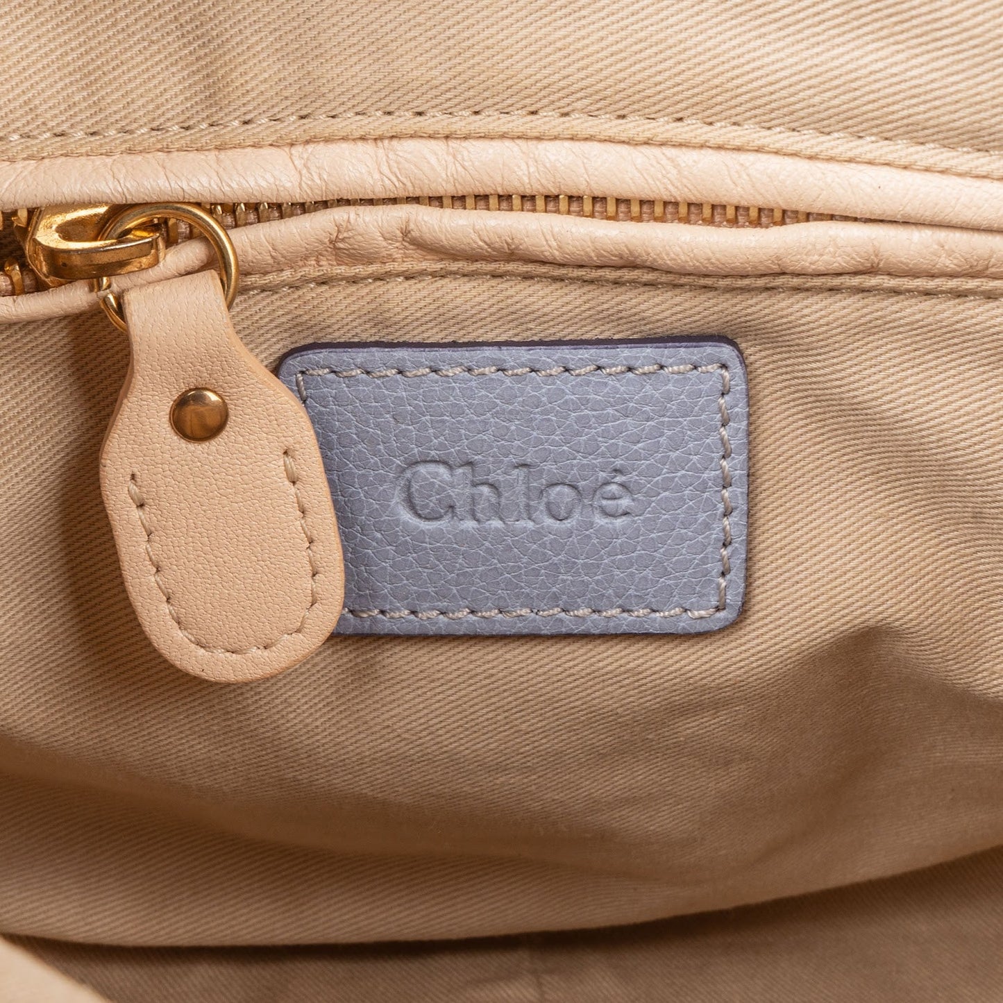 Chloé Pebbled Leather Small Paraty Handbag