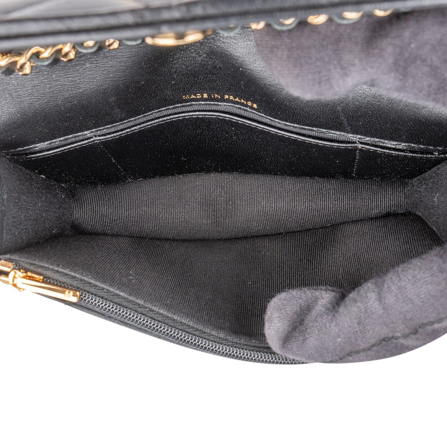 Chanel Quilted Lambskin Coco Casino Single Flap Crossbody Bag