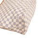Louis Vuitton Monogram Damier Azur Canvas Neverfull MM Shoulder Bag