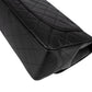 Chanel Quilted Caviar Leather Palladium Jumbo Single Flap Crossbody Bag