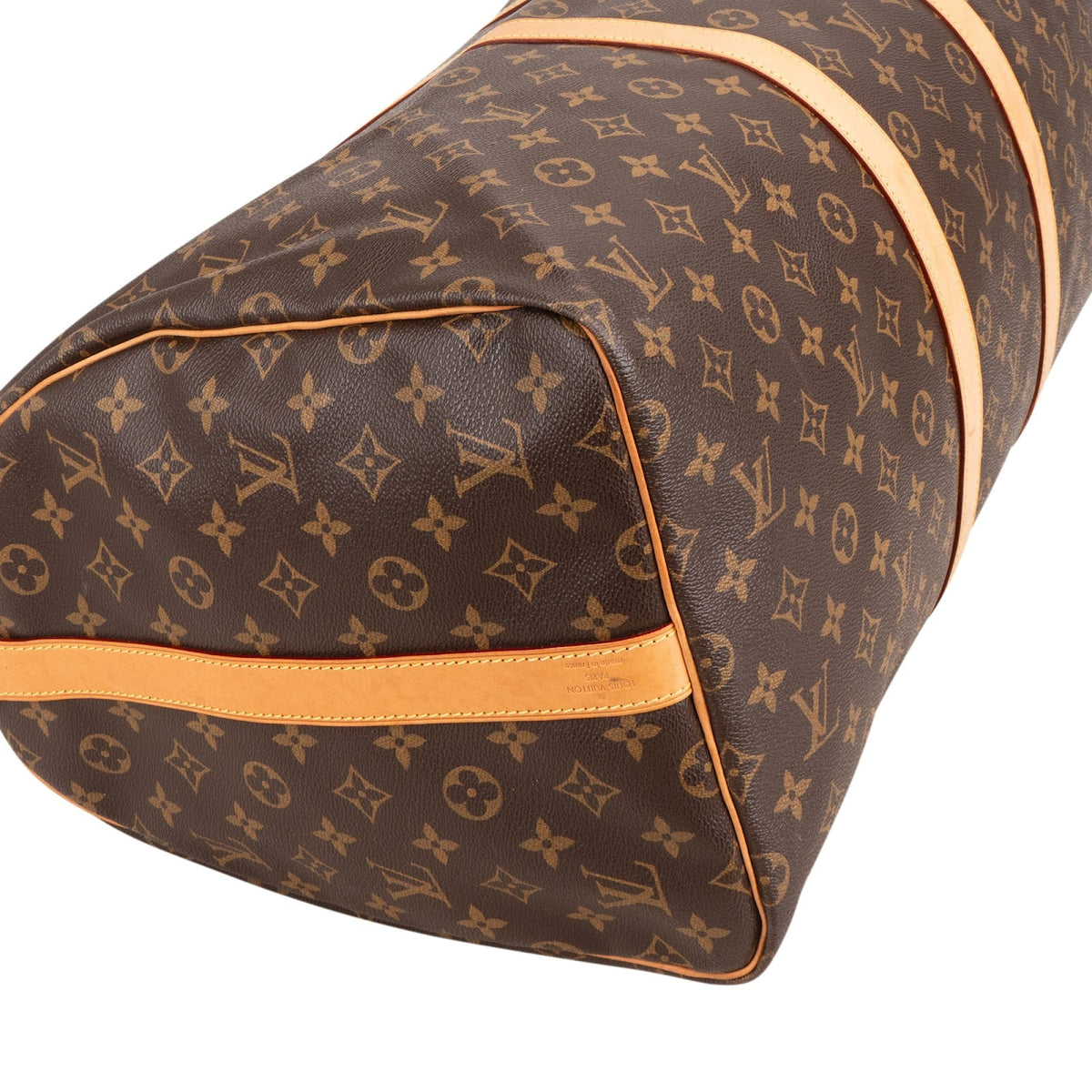 Louis Vuitton Monogram Canvas Keepall 55 Bandoulière Travel Bag