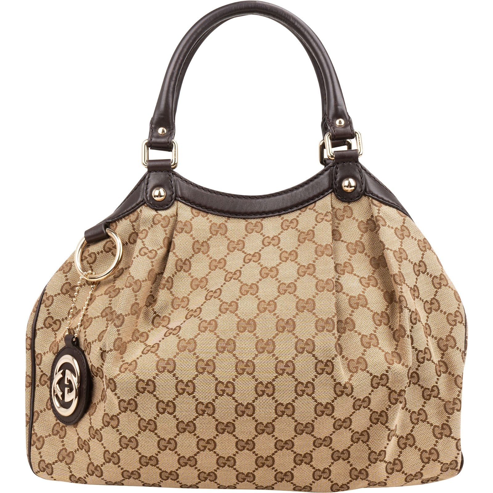 Gucci Monogram GG Canvas Sukey Handbag